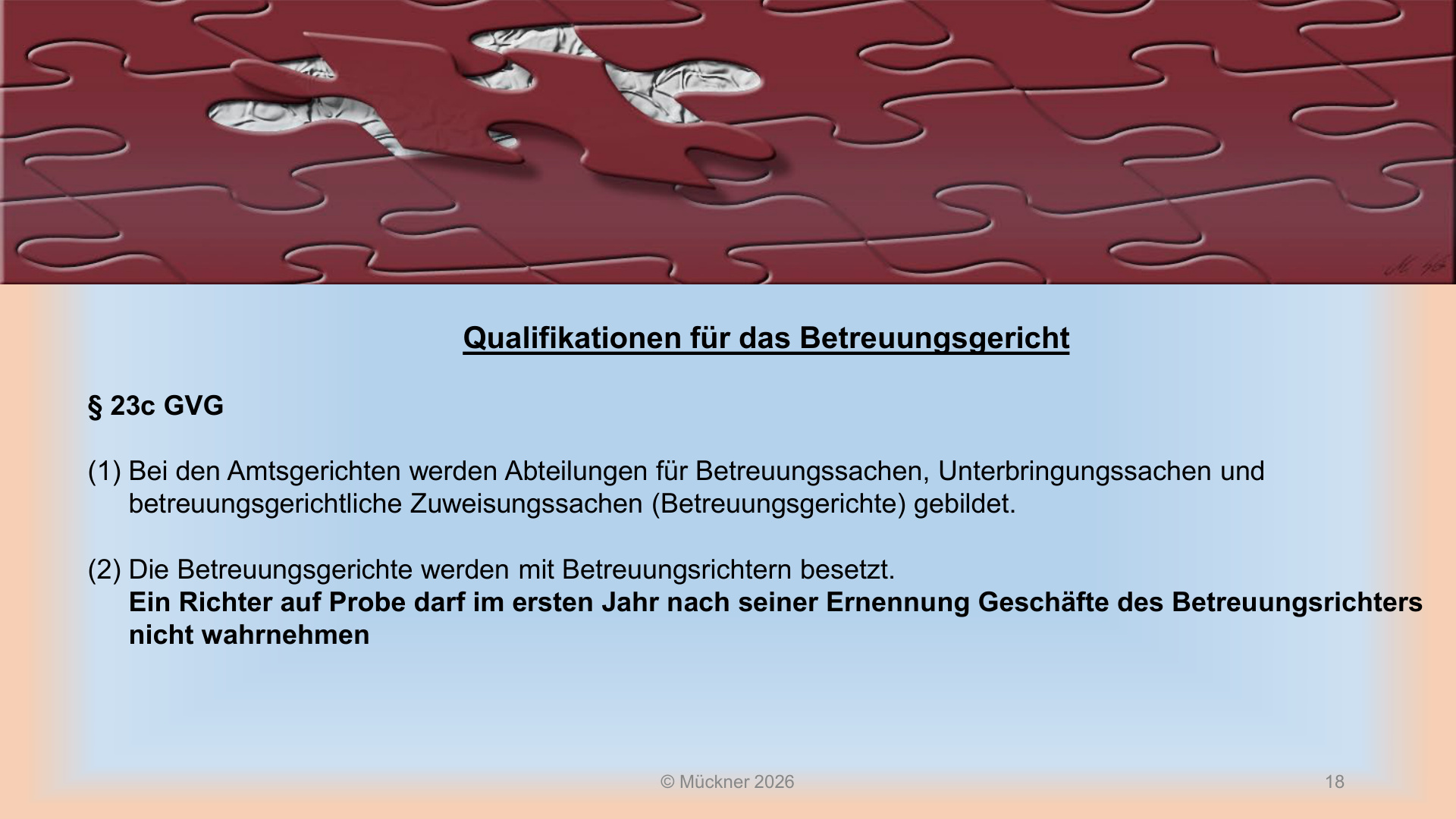 Mückner Aktuelle Änderungen S.18